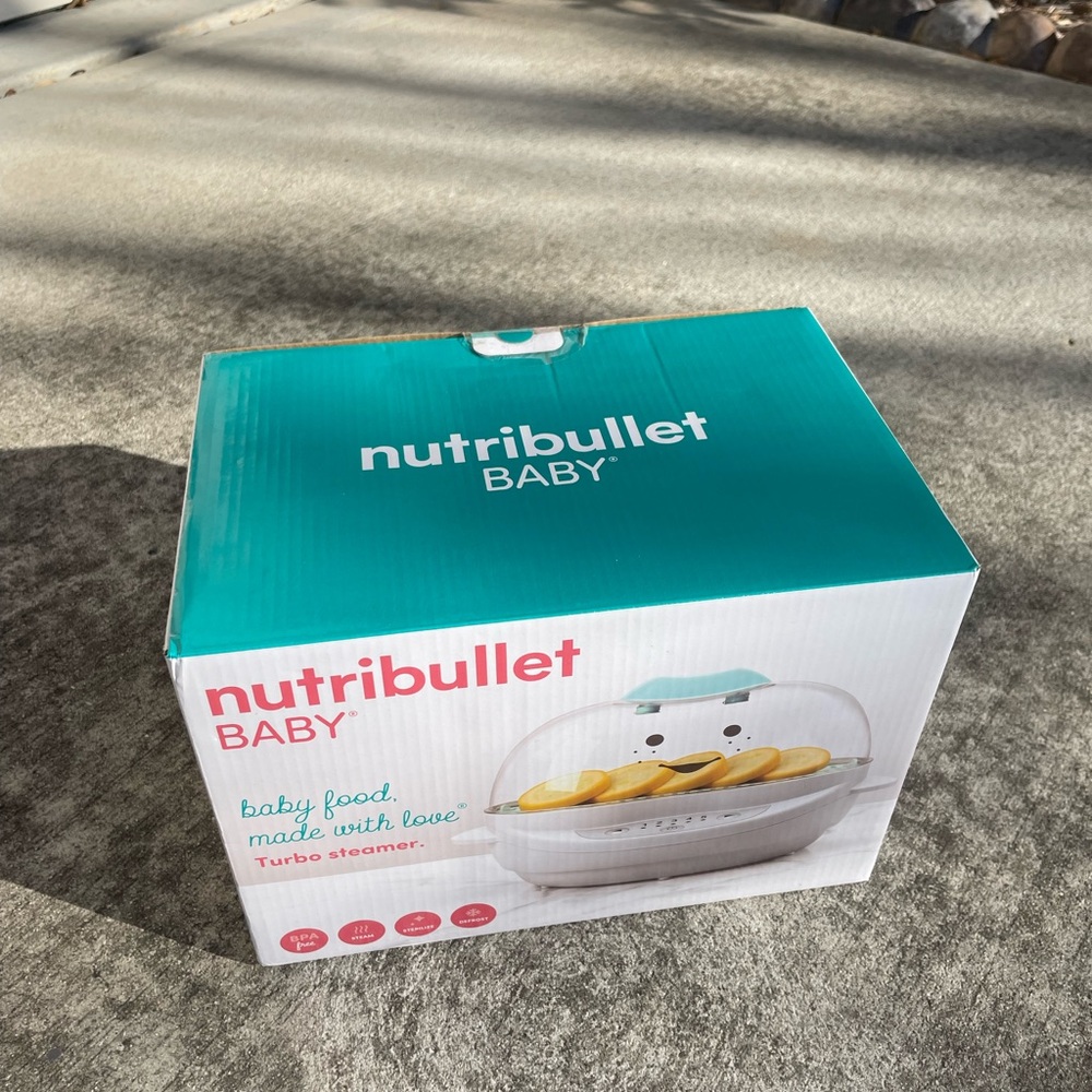 Nutribullet Baby Food Turbo Steamer - Teal